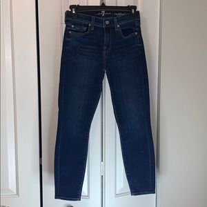 7 for all mankind Cropped Gwenevere Jeans